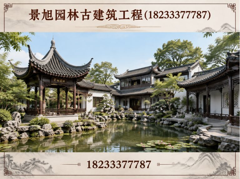 高阳县景旭园林古建筑工程展示图